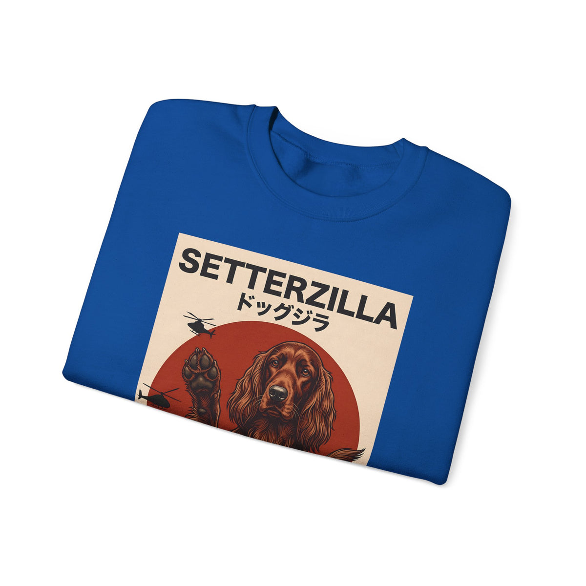 Irish Setter Setterzilla Crewneck Sweatshirt
