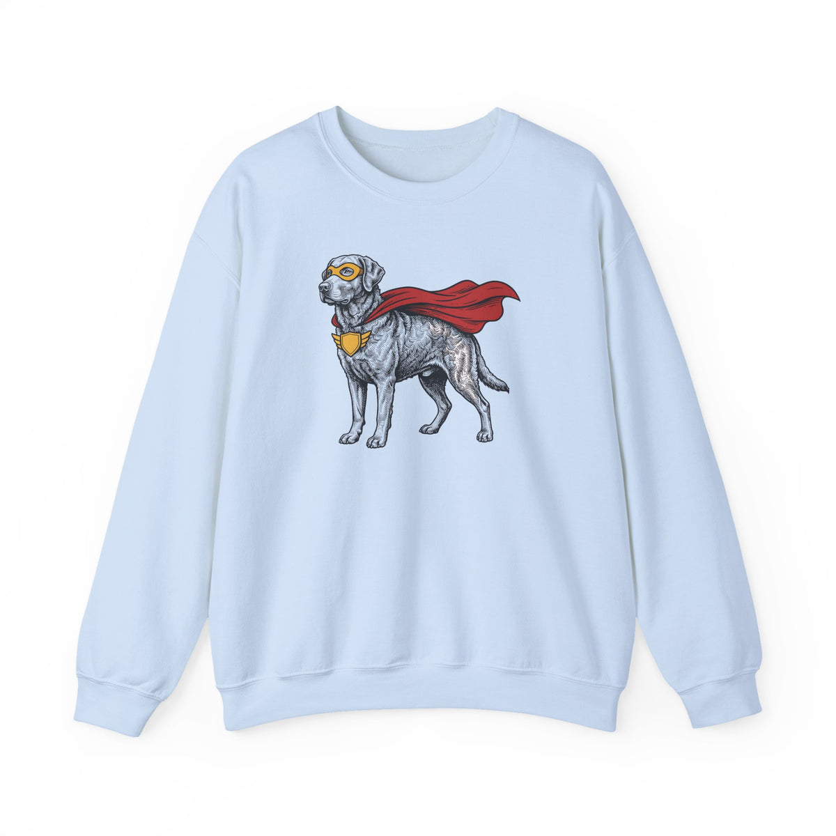 Chesapeake Bay Retriever Superhero Crewneck Sweatshirt