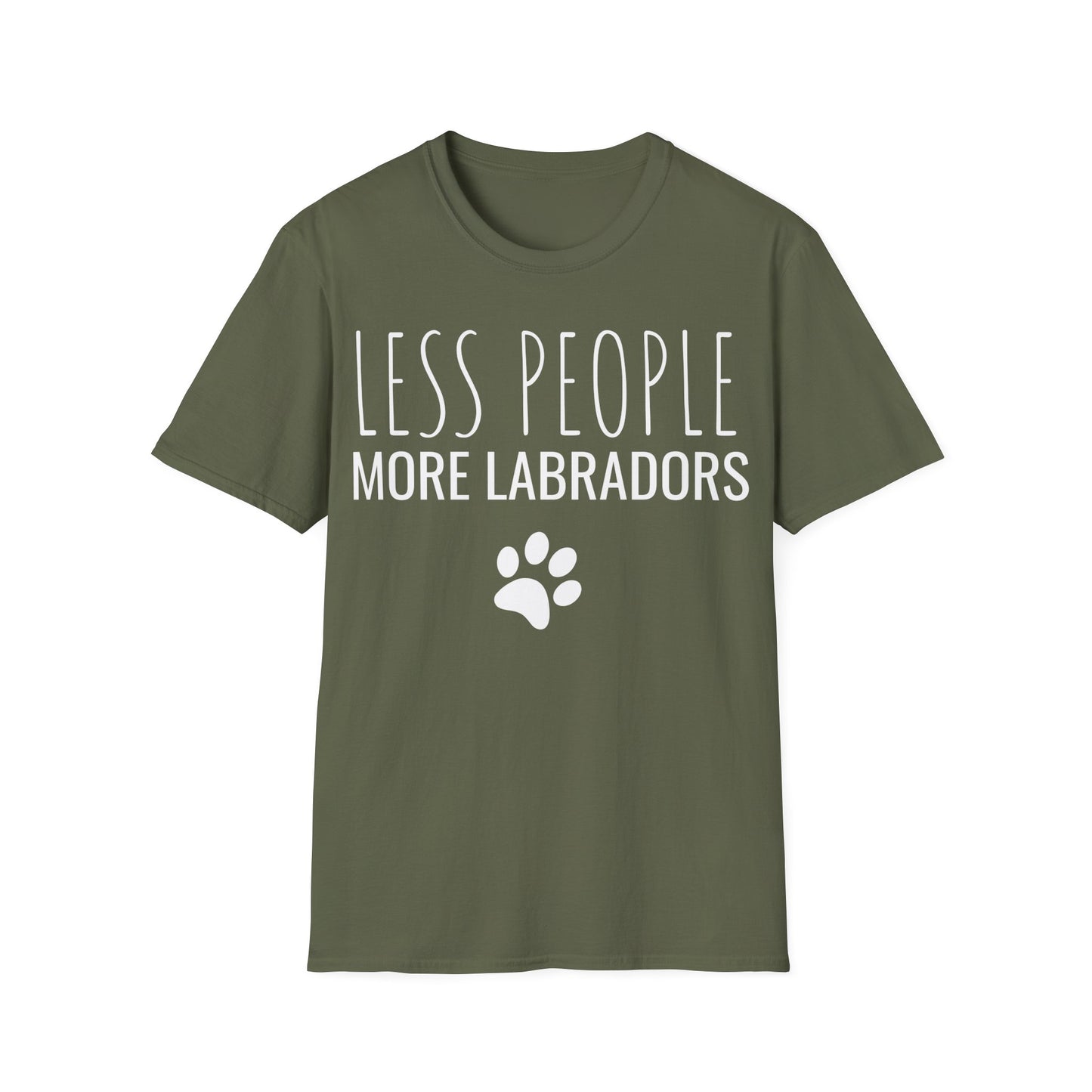 Less People More Labradors Tee