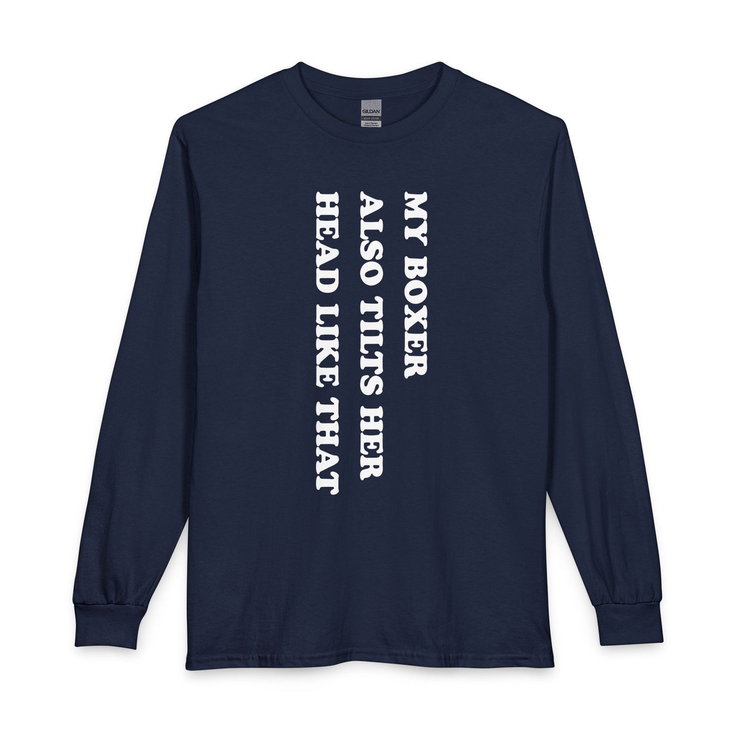 Boxer Tilt Her Head Long Sleeve