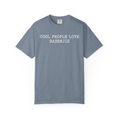 Cool People Love Basenjis Premium Tee