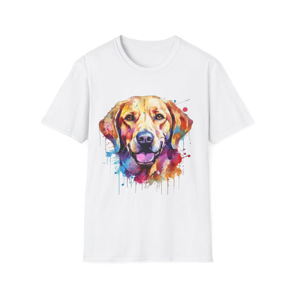 Labrador Portrait Watercolor Tee