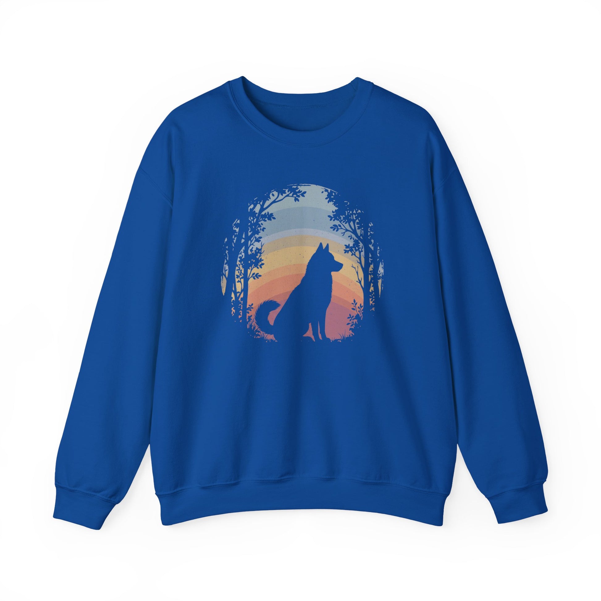 Husky Nature Crewneck Sweatshirt Royal
