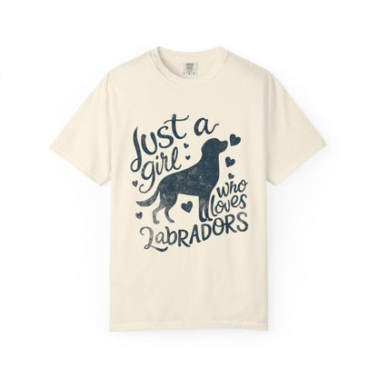 Girl Loves Labrador Premium Tee