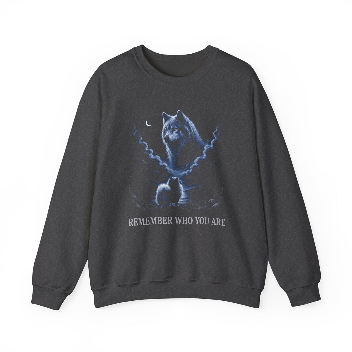 Pomeranian Origin Story Crewneck Sweatshirt