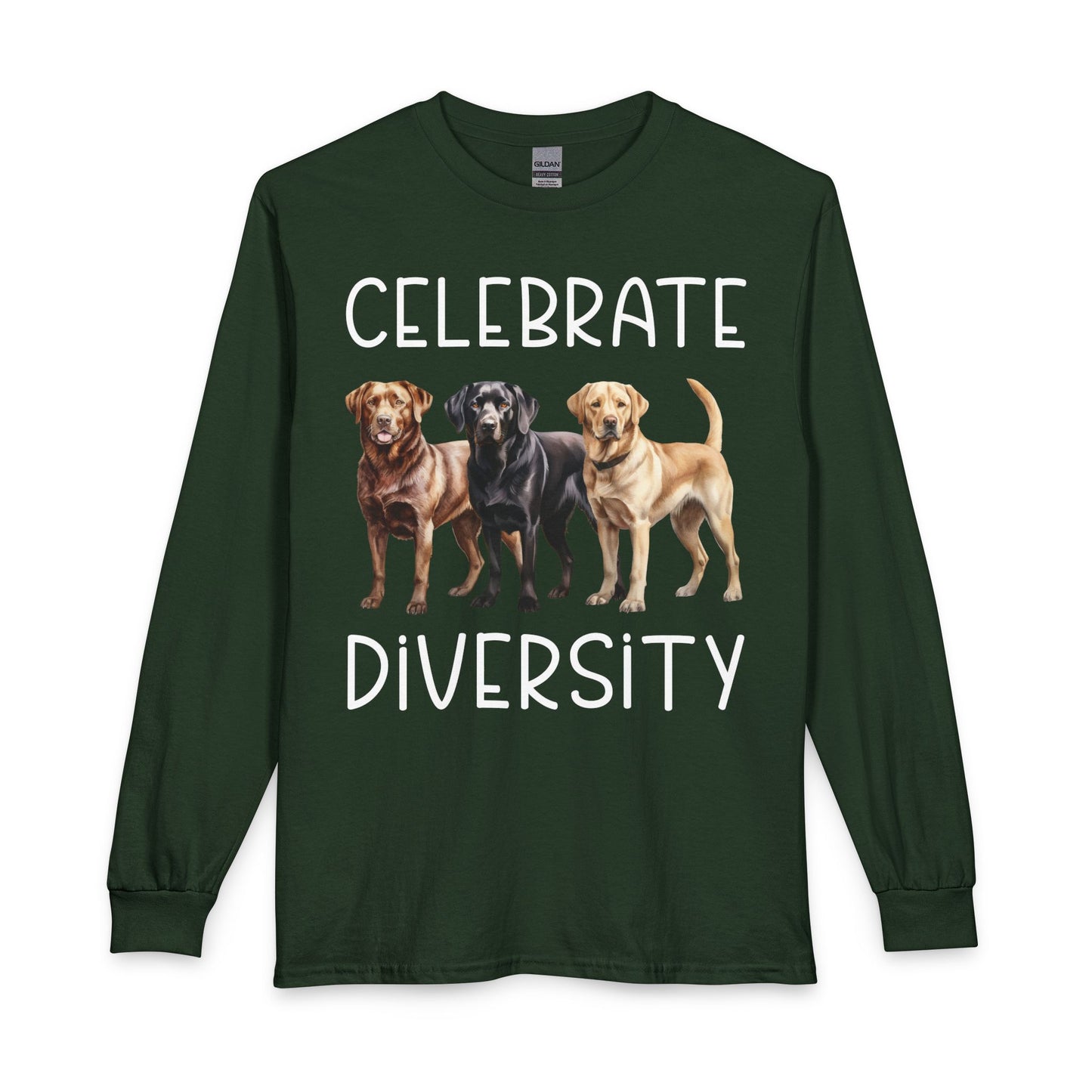 Celebrate Diversity Labrador Long Sleeve