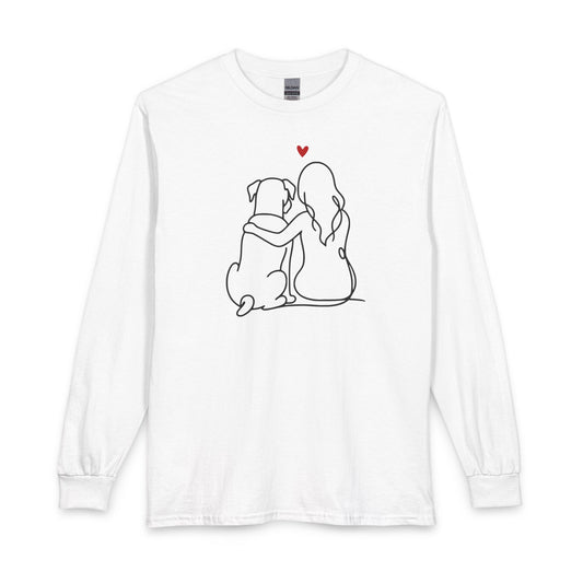 Boxer and Girl Long Sleeve