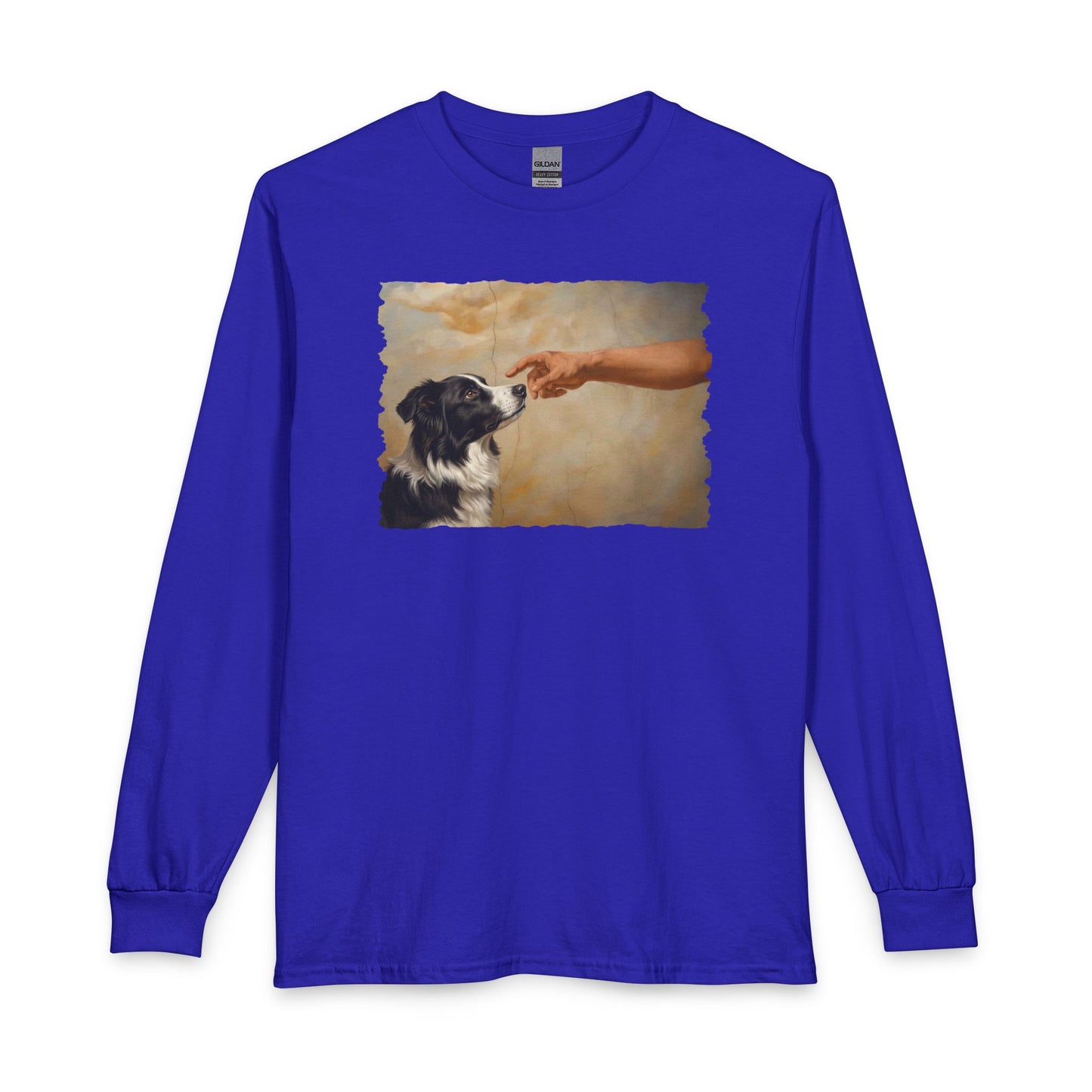 God Creates Border Collie Long Sleeve