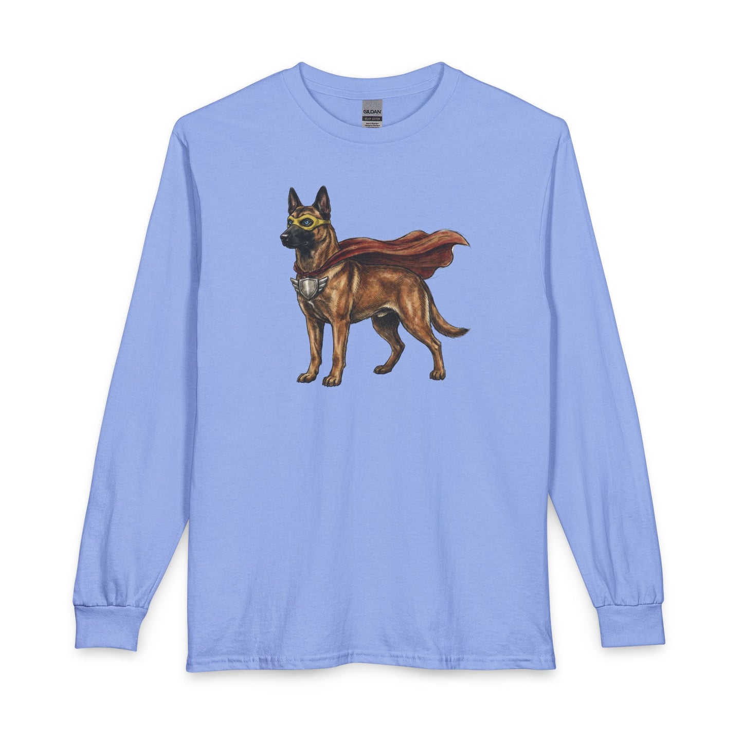 Belgian Malinois Superhero Long Sleeve