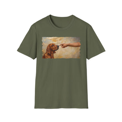 God Creates Redbone Coonhound