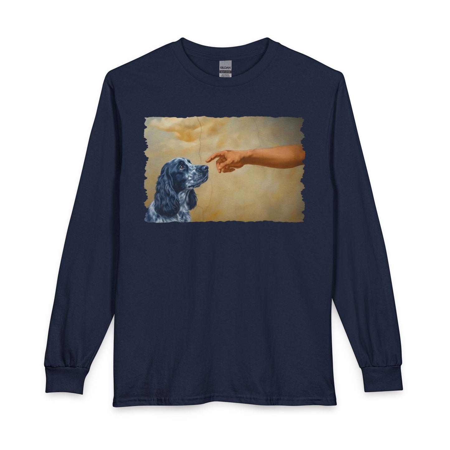 God Creates Blue Roan Cocker Spaniel Long Sleeve