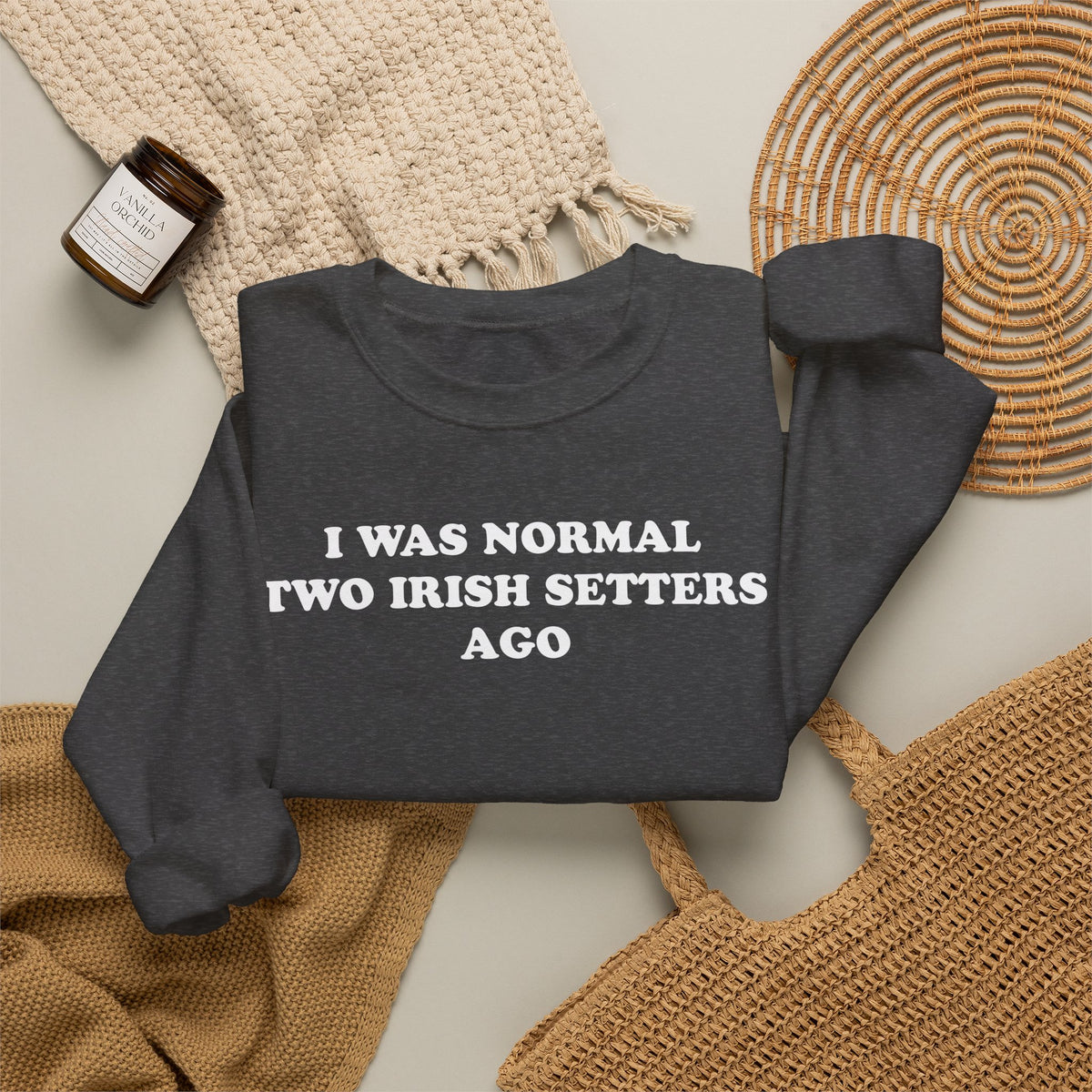 Two Irish Setters Crewneck Sweatshirt