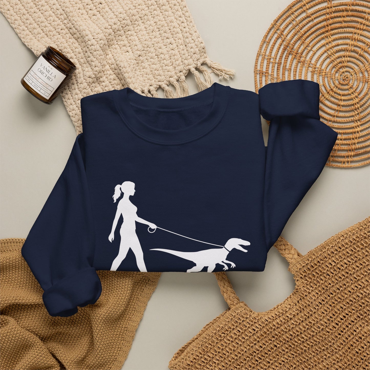 Boxer Mom Crewneck Sweatshirt