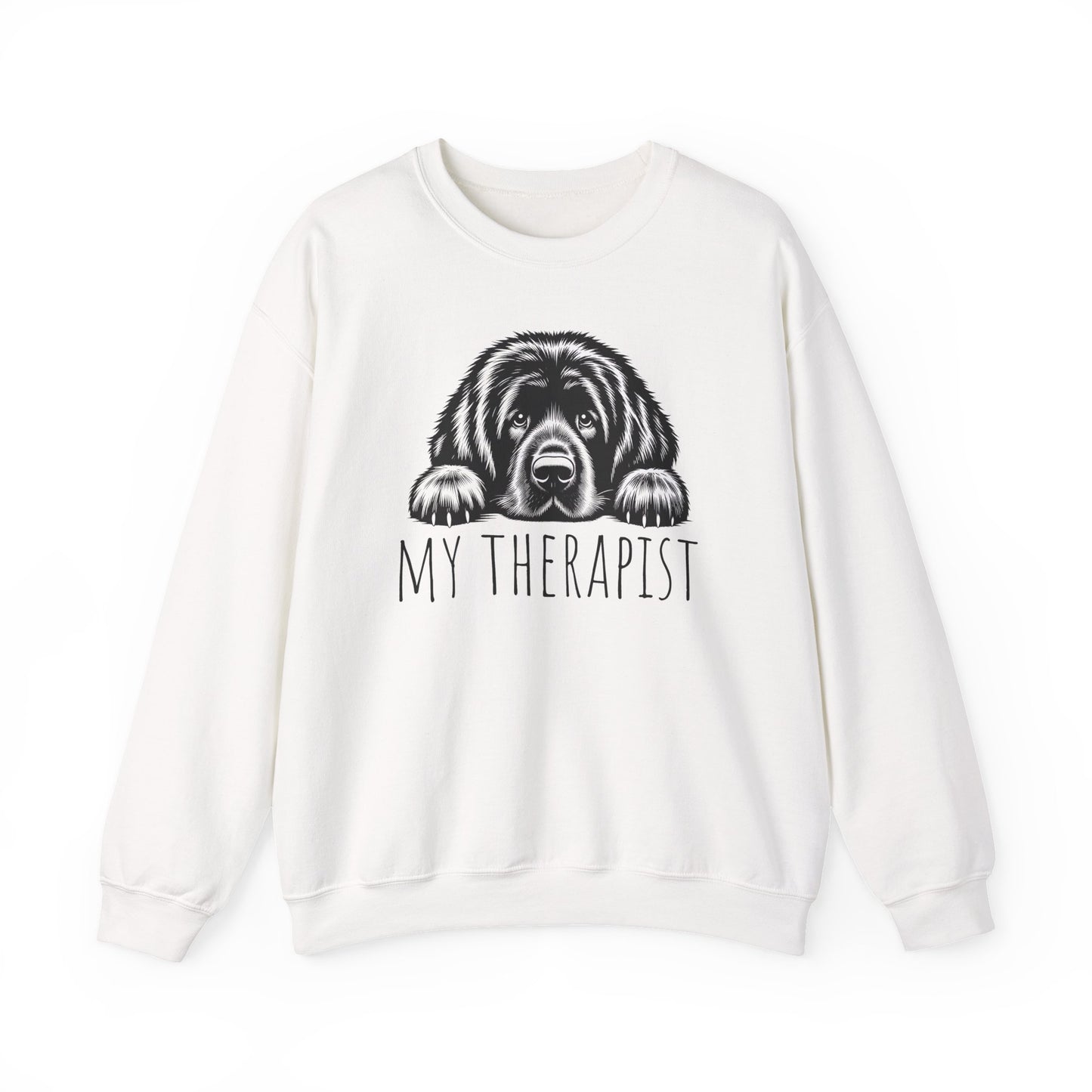 Newfoundland My Therapist Crewneck Sweatshirt