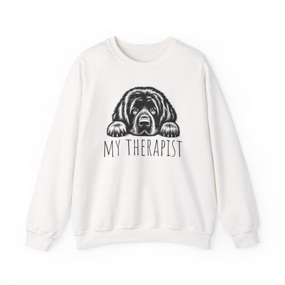 Newfoundland My Therapist Crewneck Sweatshirt