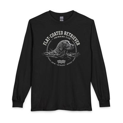 Flat-Coated Retriever Swimming Club Long Sleeve