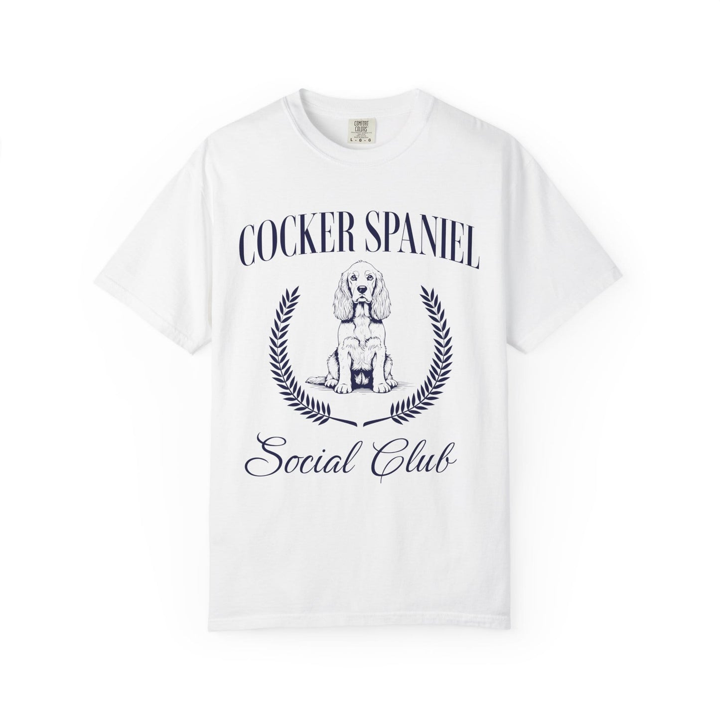 Cocker Spaniel Social Club Premium Tee