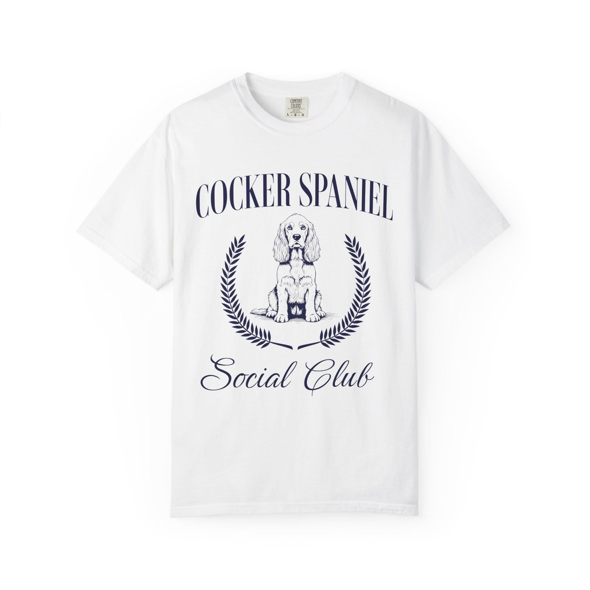 Cocker Spaniel Social Club Premium Tee