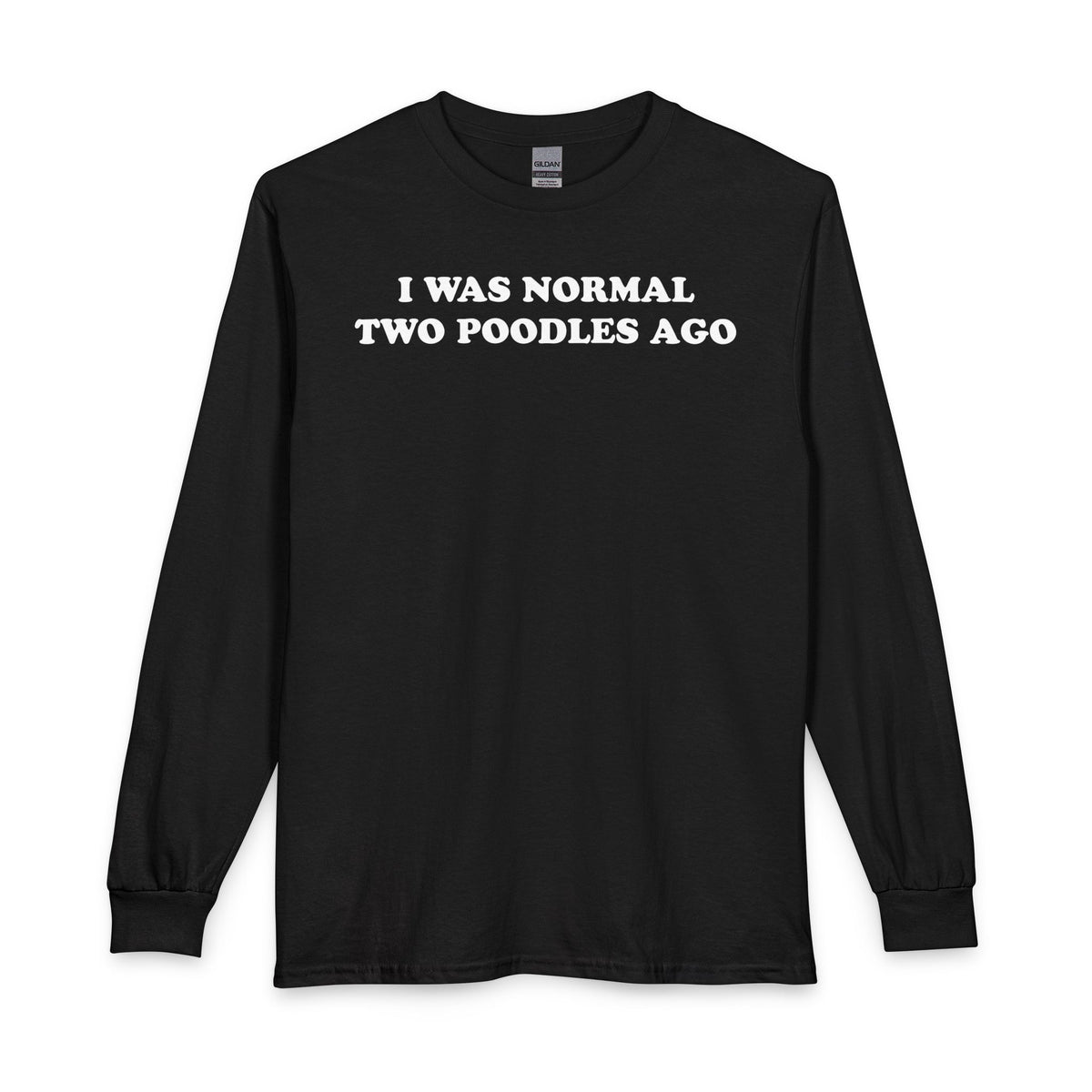 Two Standard Poodles Ago Long Sleeve