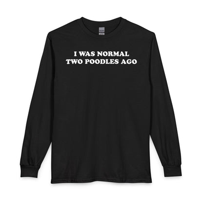 Two Standard Poodles Ago Long Sleeve