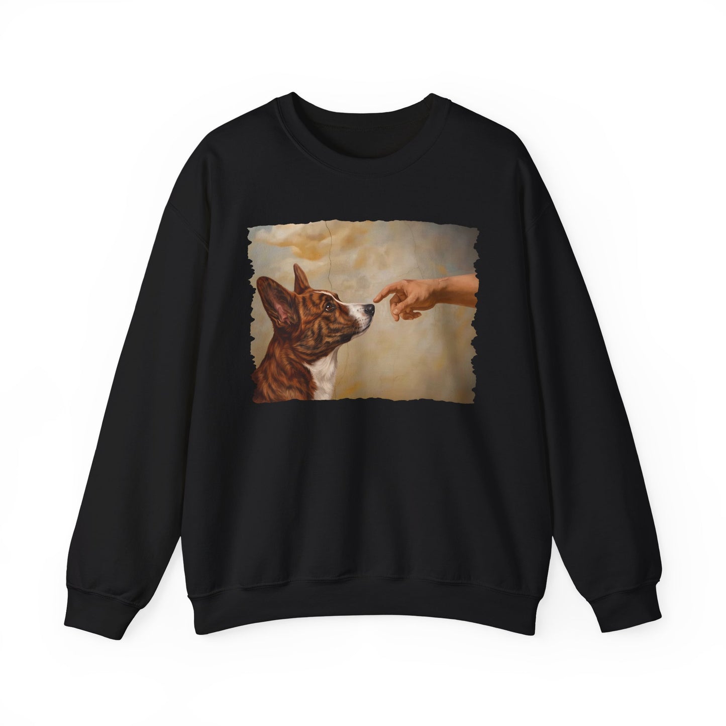 Cardigan Welsh Corgi Red Brindle Creation Crewneck Sweatshirt