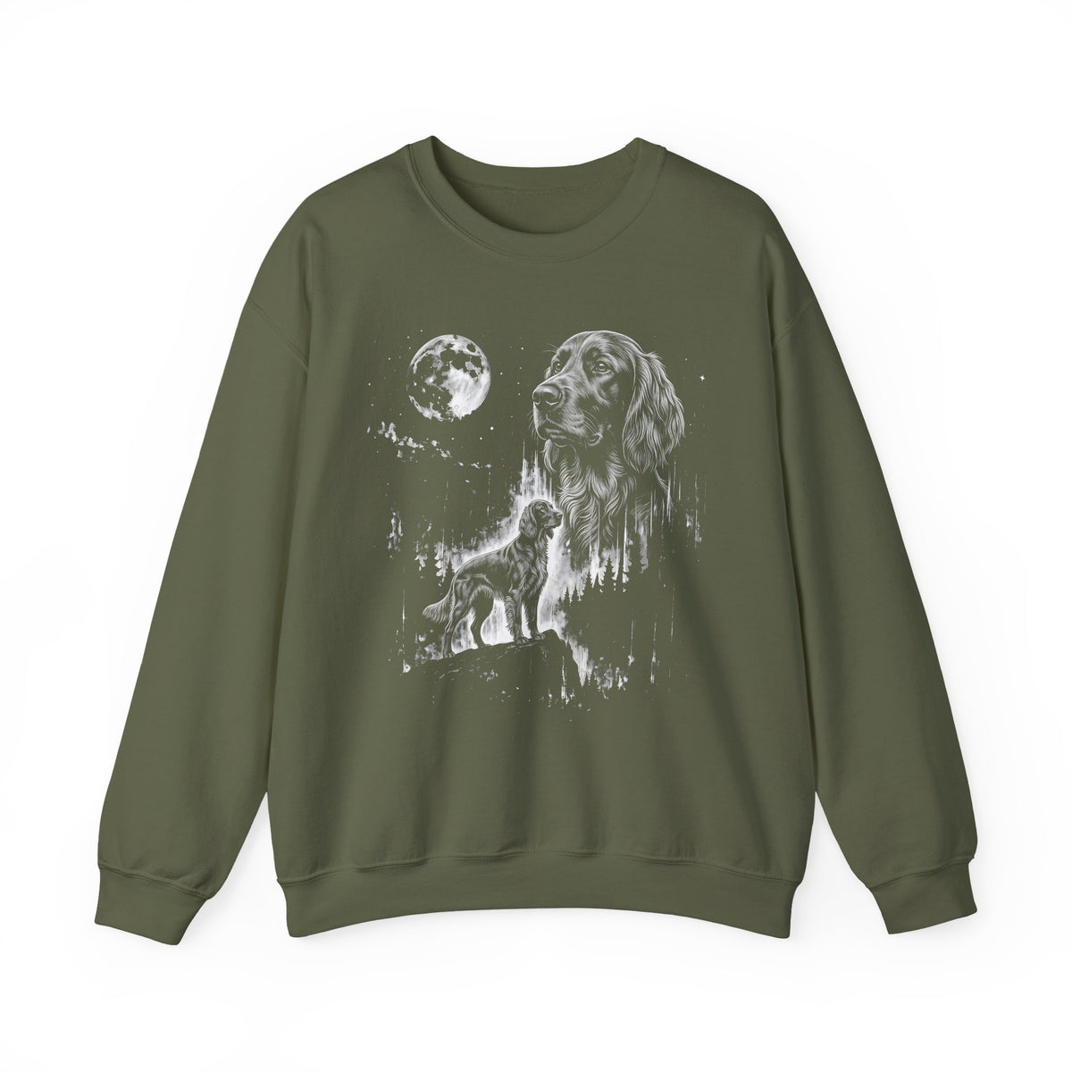 Irish Setter Moonlight Crewneck Sweatshirt