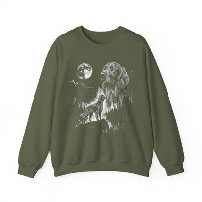 Irish Setter Moonlight Crewneck Sweatshirt