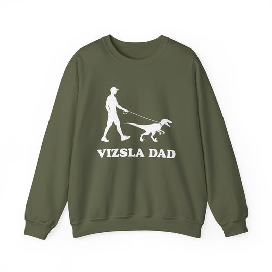 Vizsla Dad Crewneck Sweatshirt