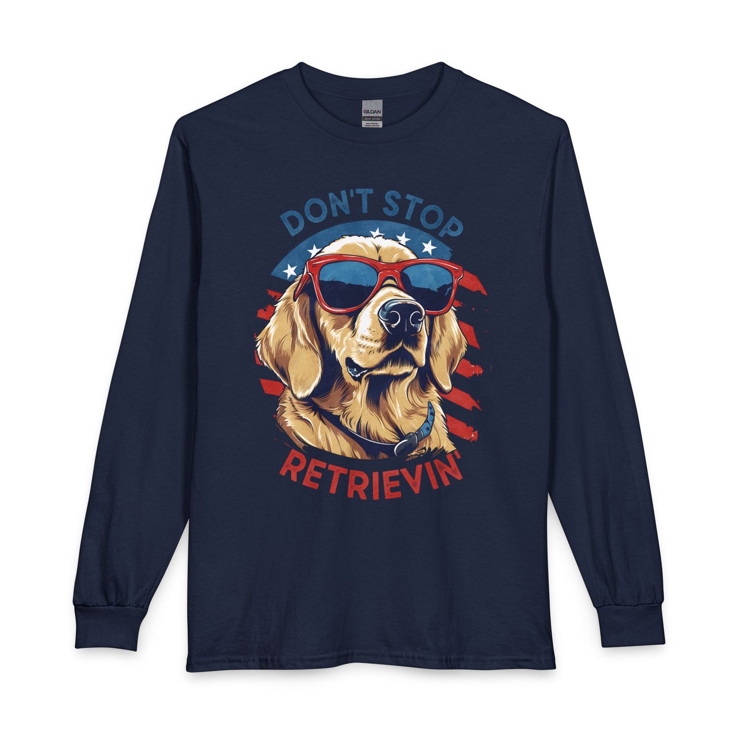 Funny Golden Retriever Long Sleeve