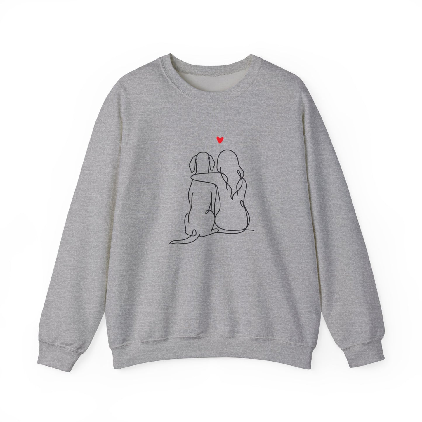Vizsla Girl Love Crewneck Sweatshirt