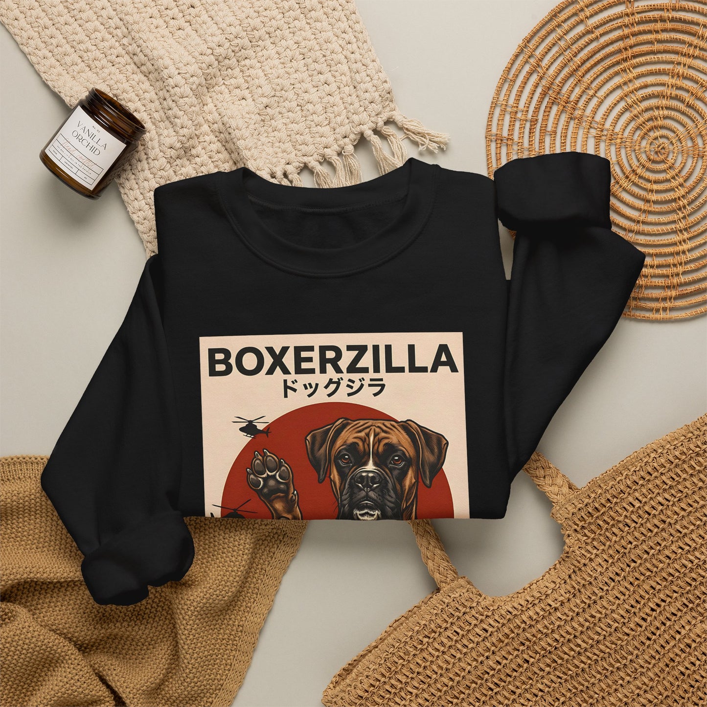 Boxerzilla Crewneck Sweatshirt