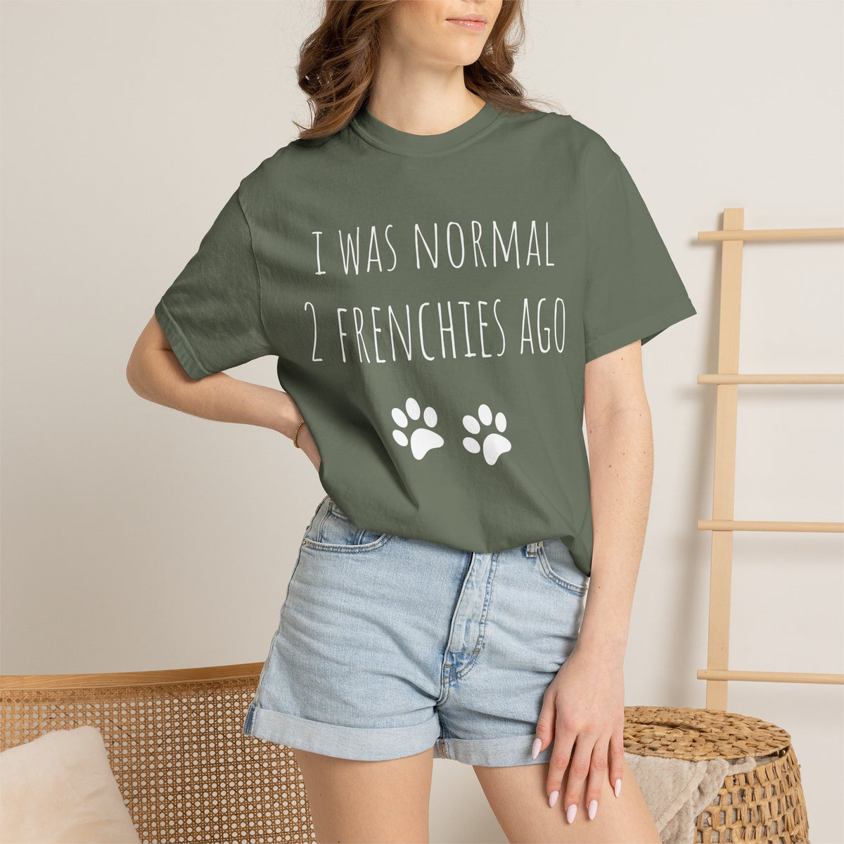 I Was Normal 2 Frenches Ago Premium Tee