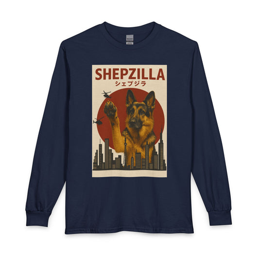German Shepherd Shepzilla Long Sleeve