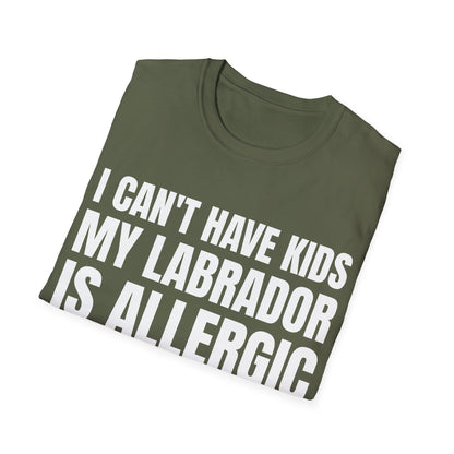 Funny Allergic Labrador Tee