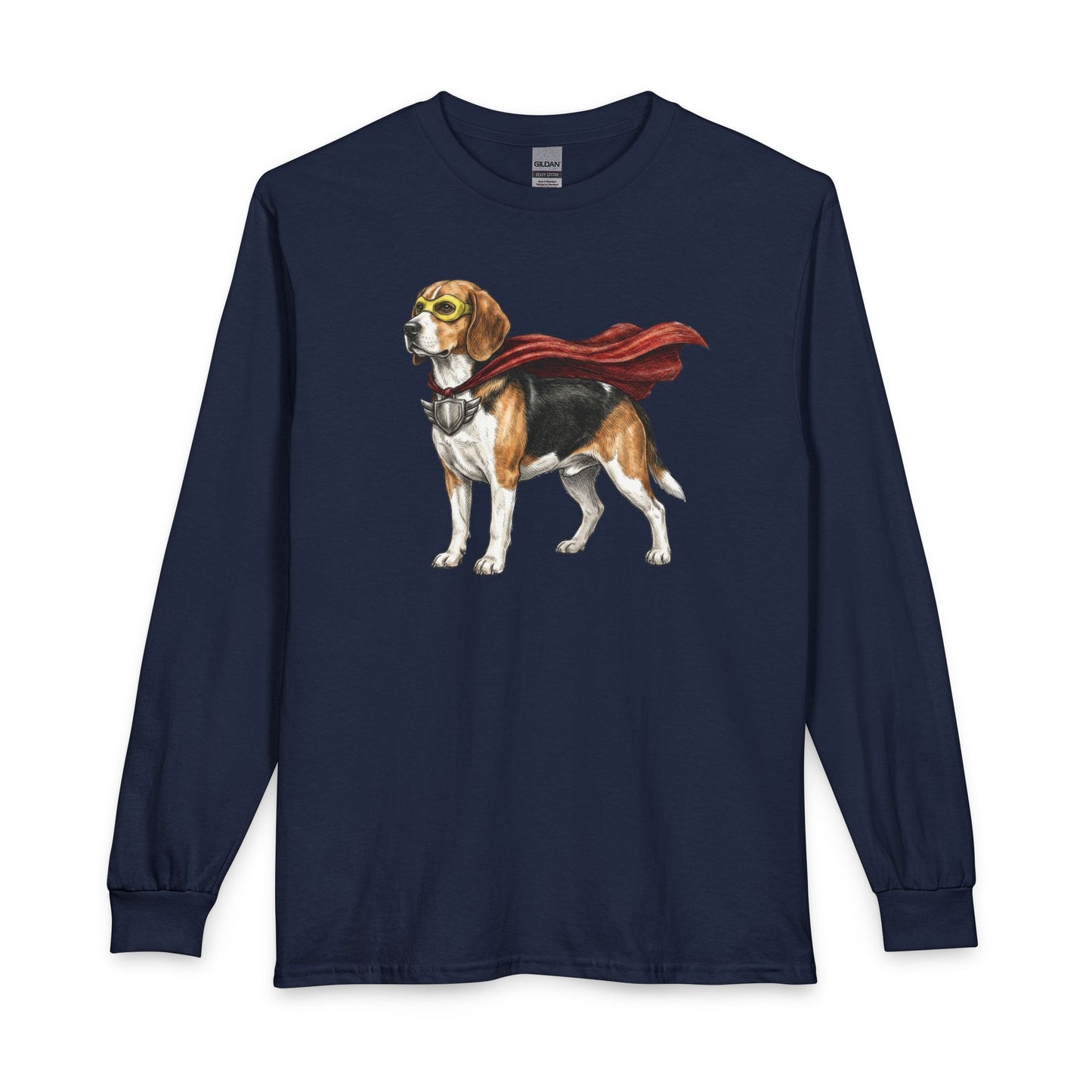 Beagle Superhero Long Sleeve