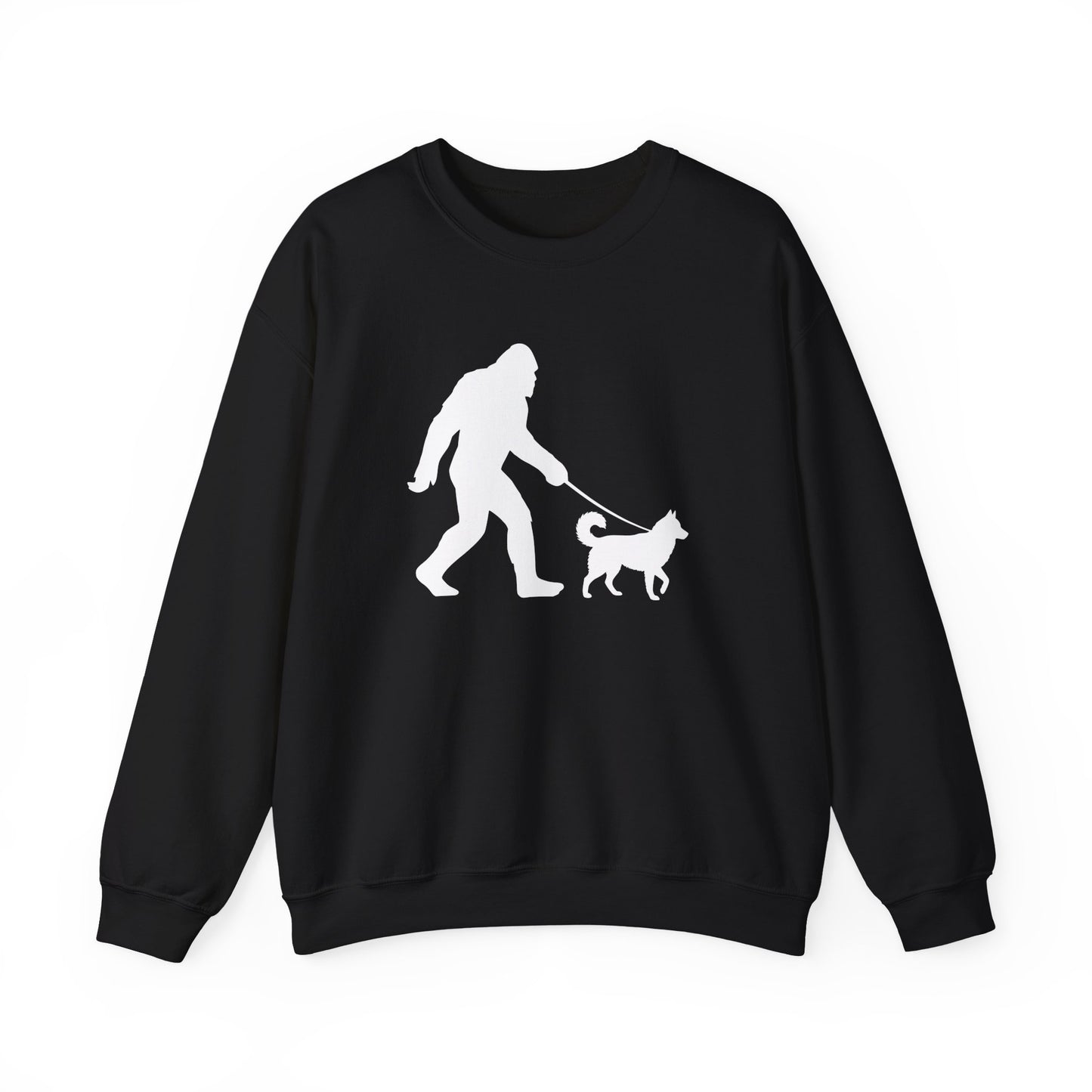 Husky Bigfoot Crewneck Sweatshirt Black