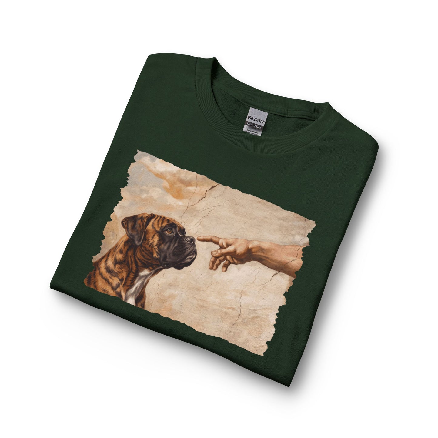 God Creates Brindle Boxer Long Sleeve