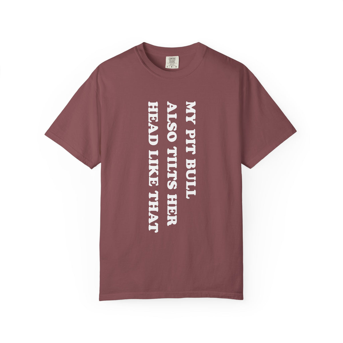 Pit Bull Tilts Her Head Premium Tee