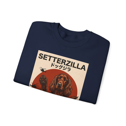 Irish Setter Setterzilla Crewneck Sweatshirt