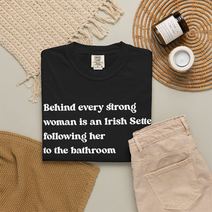 Irish Setter Strong Woman Premium Tee