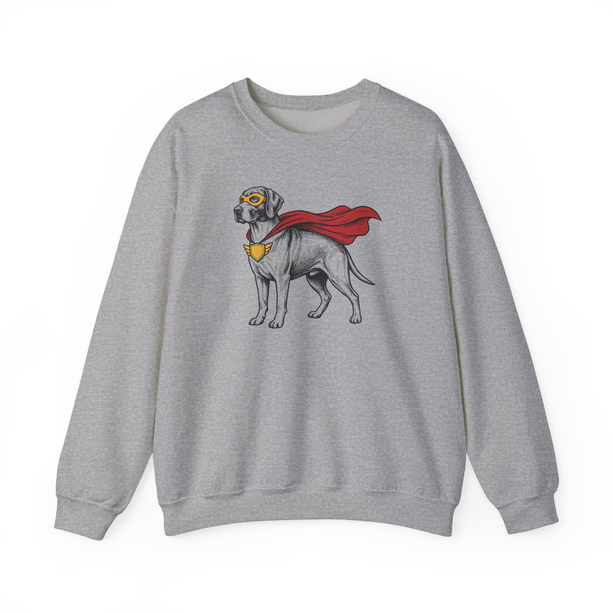 English Pointer Superhero Crewneck Sweatshirt