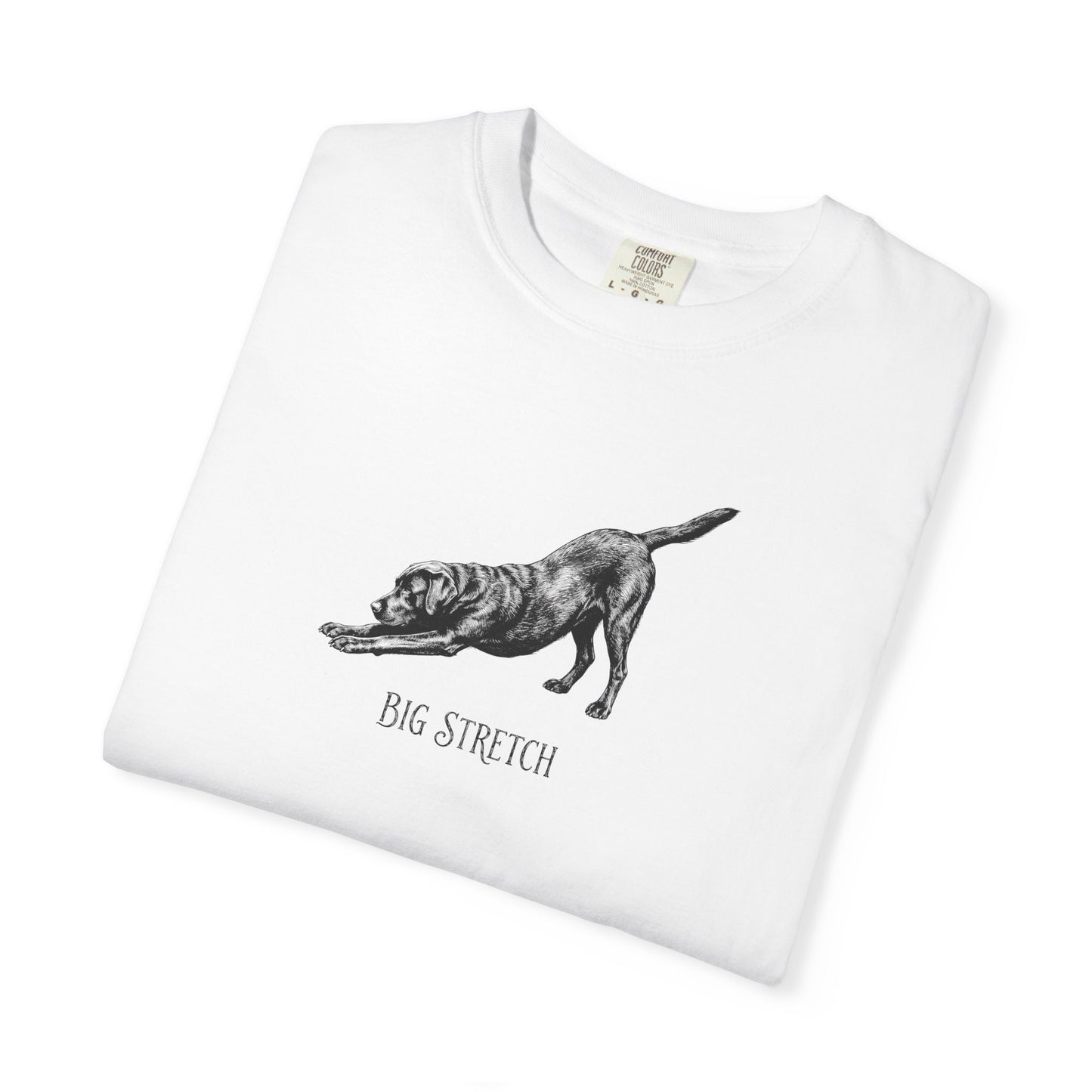 Big Stretch Black Labrador Premium Tee
