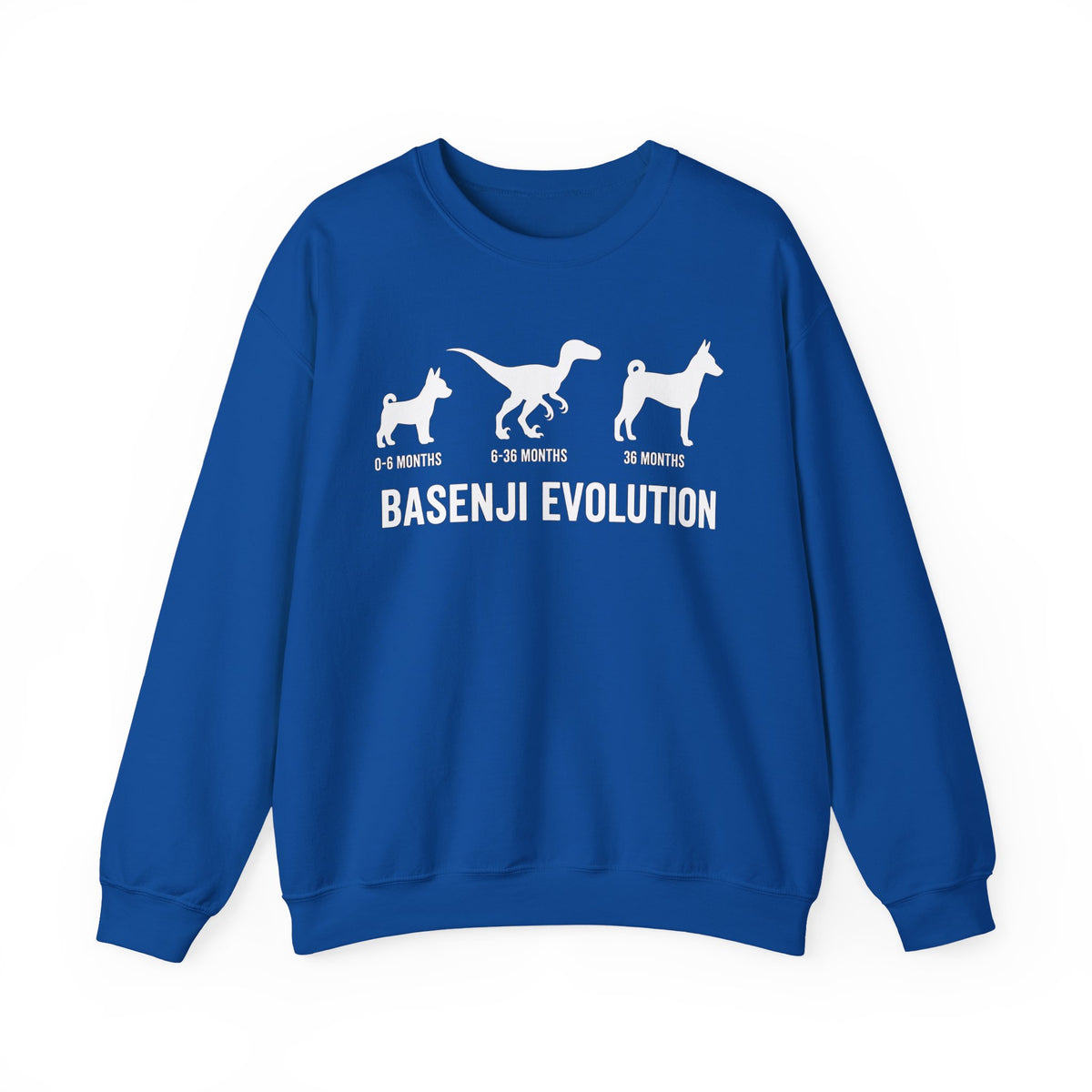 Basenji Evolution Crewneck Sweatshirt