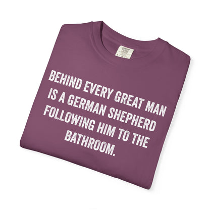 German Shepherd Dad Bathroom Premium Tee