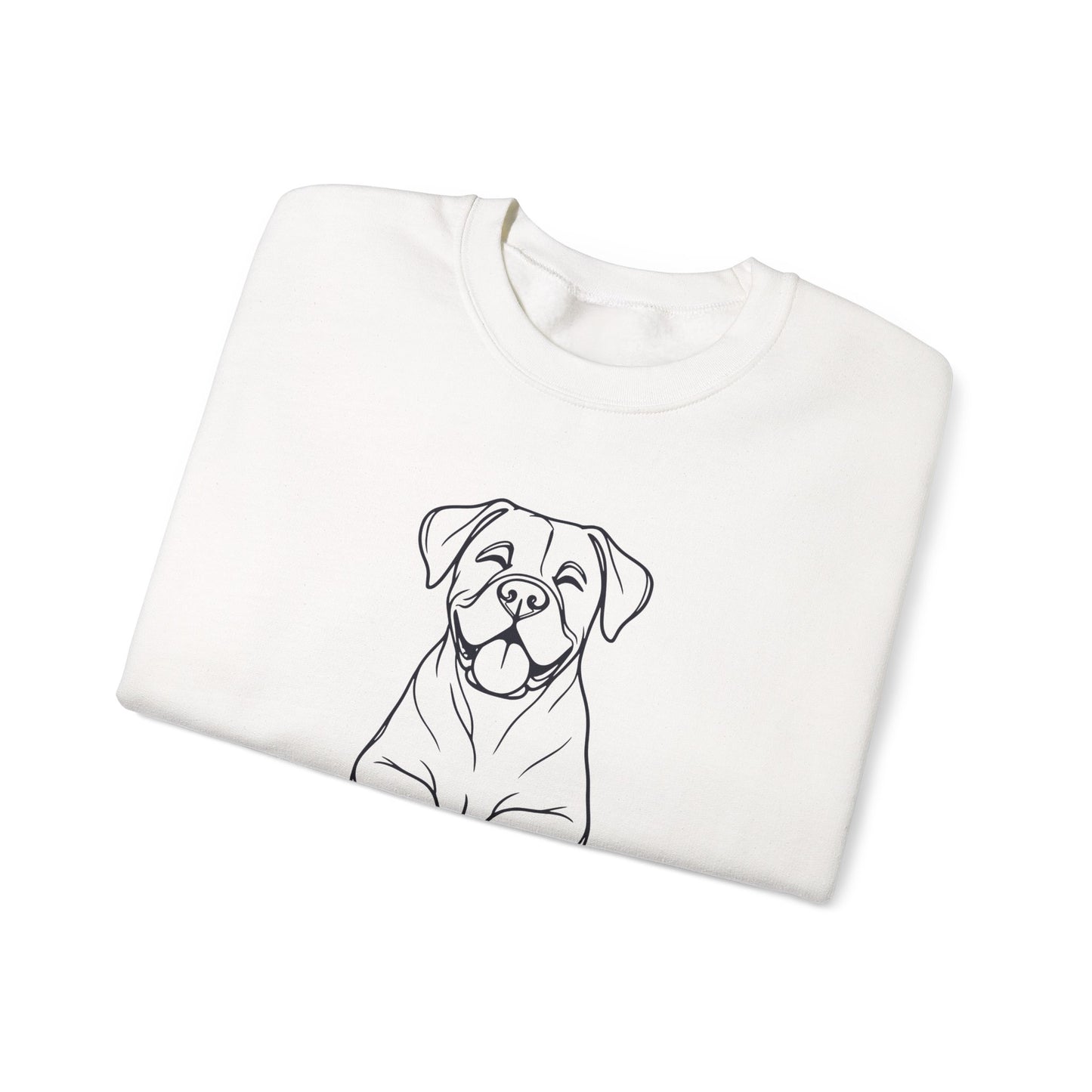 Happy Boxer Crewneck Sweatshirt