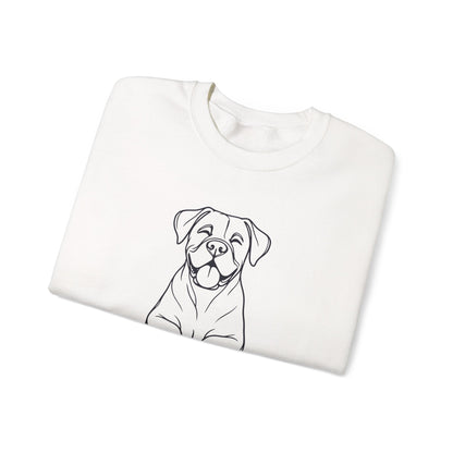 Happy Boxer Crewneck Sweatshirt
