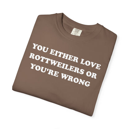 Love Rottweilers Premium Tee