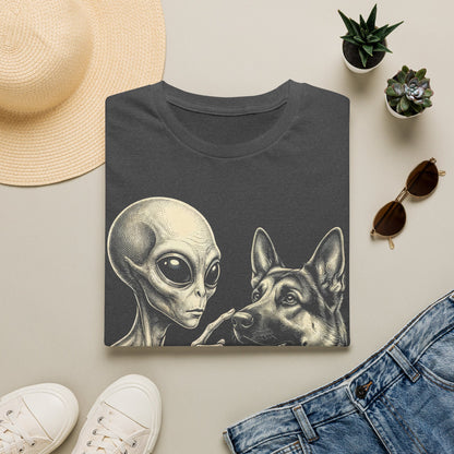 German Shepherd & Alien