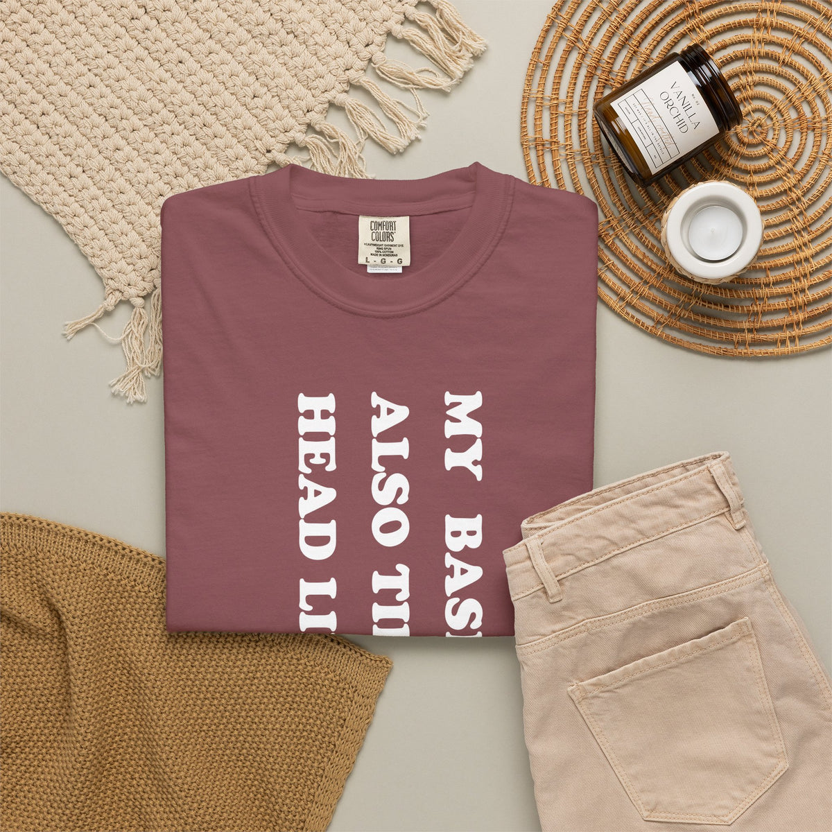 Basenji Tilts His Head Premium Tee