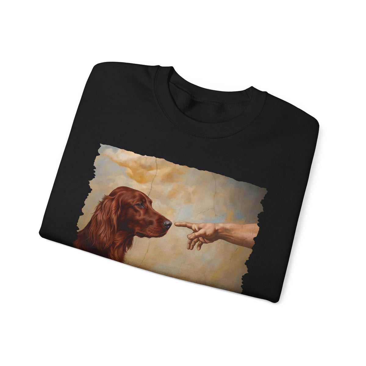 Irish Setter Creation Crewneck Sweatshirt